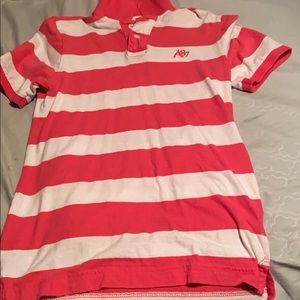 Pink and white Aeropostale shirt